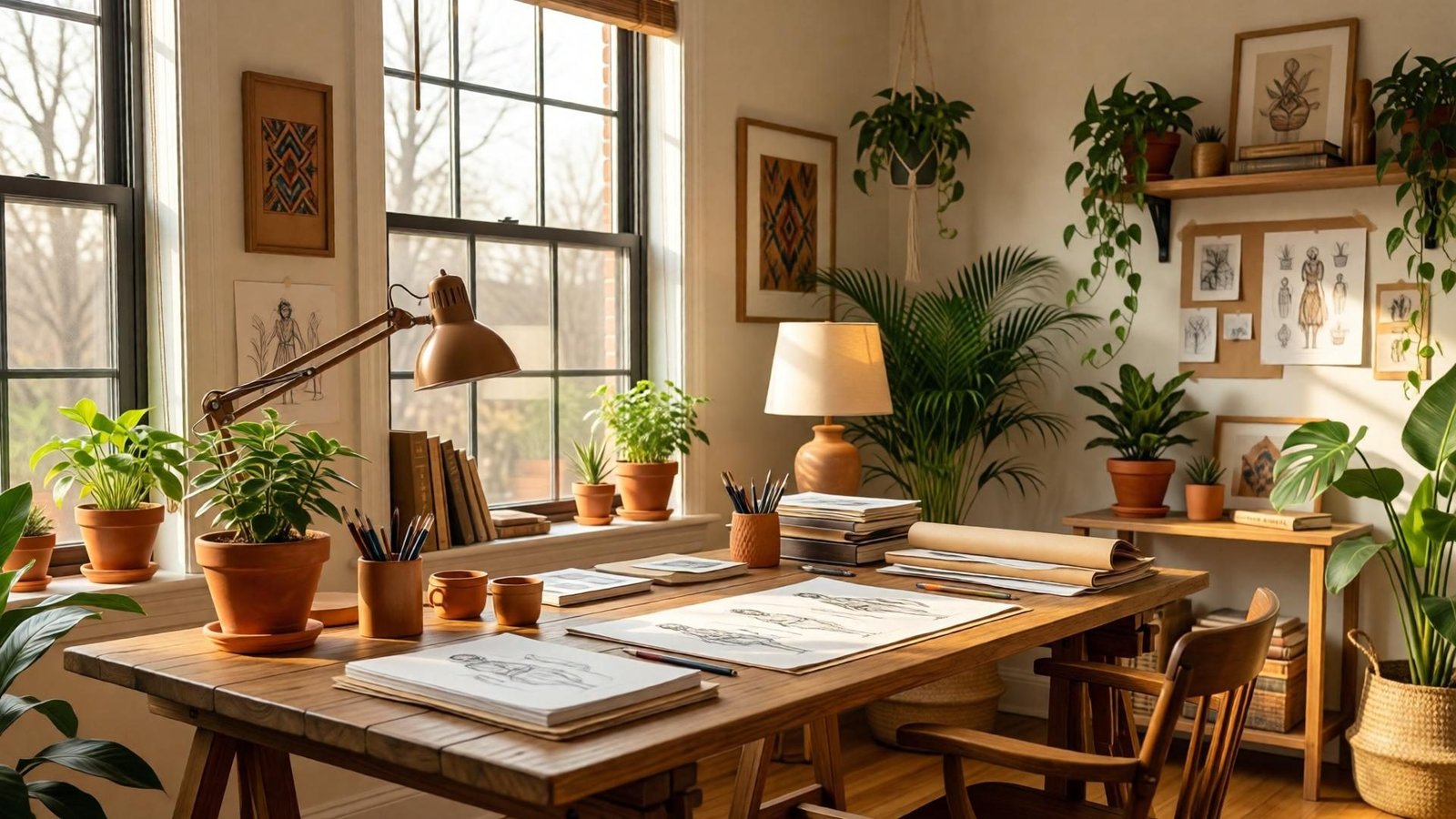 Illustrative scenario · Local studio