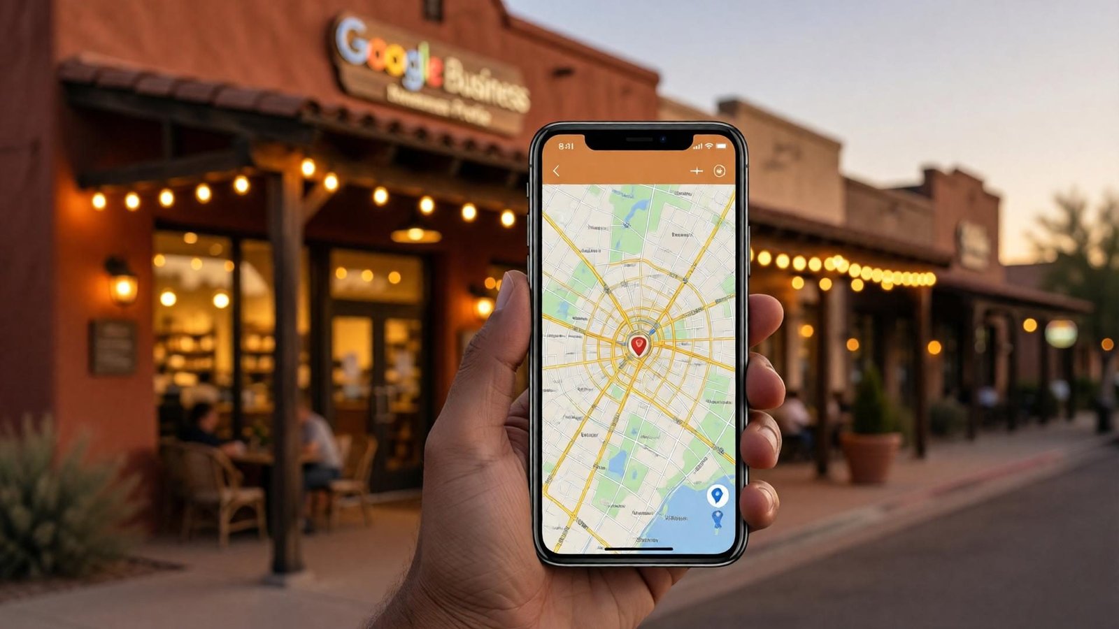 Google Maps visual &middot; accurate local information
